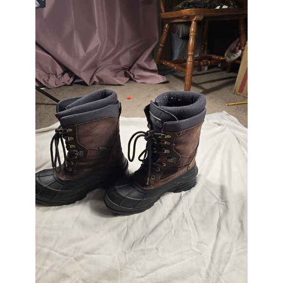 Kamik Mens Winter Boots Size 7 Brown And Black
